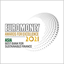 HSBC as Asia's Best Bank for Sustainable Financing, Euromoney Awards for Excellence 2021