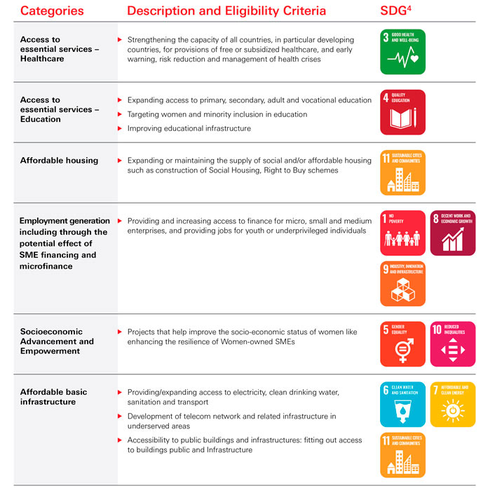  social loans proceeds
