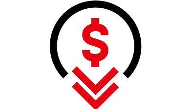 Receive payments icon promoting HSBC’s digital solutions