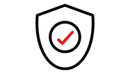 Secure banking icon