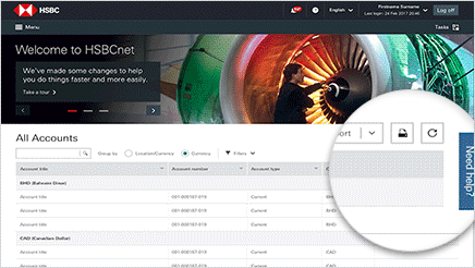 HSBCnet benefit, virtual assistant